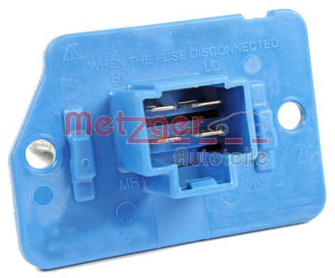 METZGER 0917215 ORIGINAL ERSATZTEIL Widerstand, Innenraumgebläse